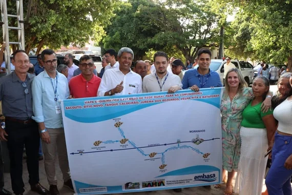 Governador e deputada celebram avanços inaugurando obras de infraestrutura em Pindaí, Guanambi e Candiba