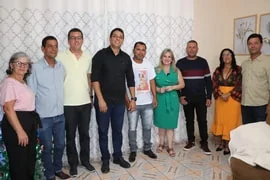 Souto Soares: Ivana Bastos se reúne com lideranças e participa de entrega do Ginásio de Esportes