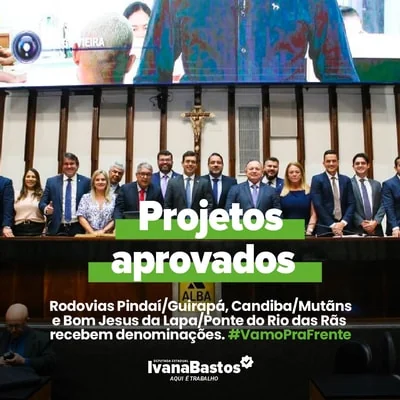 ALBA aprova Projetos de Lei de Ivana Bastos