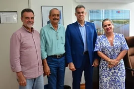  Ivana e Manoel Rubens seguem na luta pela obra da ponte sobre o Rio das Rãs em Palmas de Monte Alto