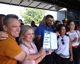 Ivana Bastos celebra os 35 anos de Iuiu com anúncio de investimentos para o município