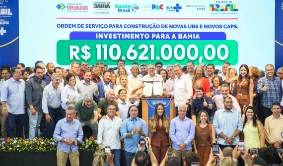 Ivana e Jerônimo entregam mais de R$ 146 milhões em investimentos do Novo PAC para a saúde nos municípios