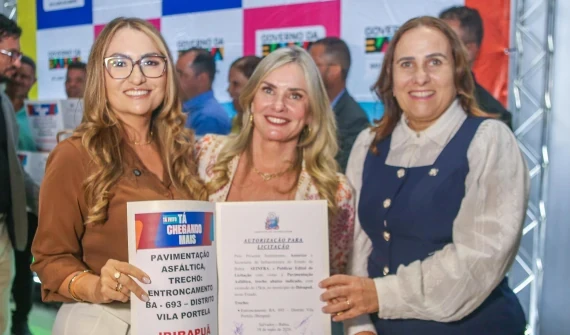 Parceria entre Ivana Bastos e Jerônimo Rodrigues garante investimentos para Ibirapuã e Nova Redenção