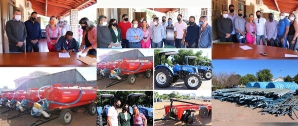 Comunidades rurais de Matina, Malhada e Pindaí recebem equipamentos