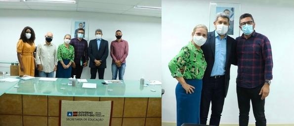 Reforma do colégio estadual de Iuiu é pauta na Secretaria de Educação
