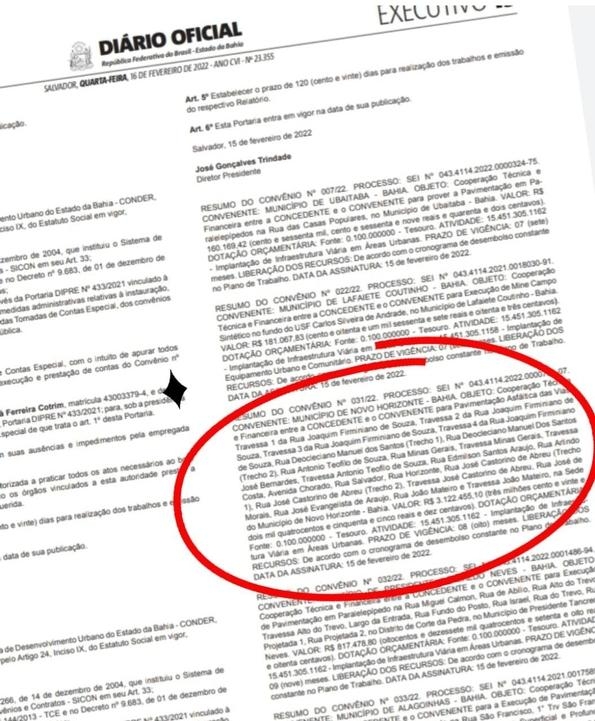 Ivana assegura R$ 3 milhões para pavimentação de ruas em Novo Horizonte 