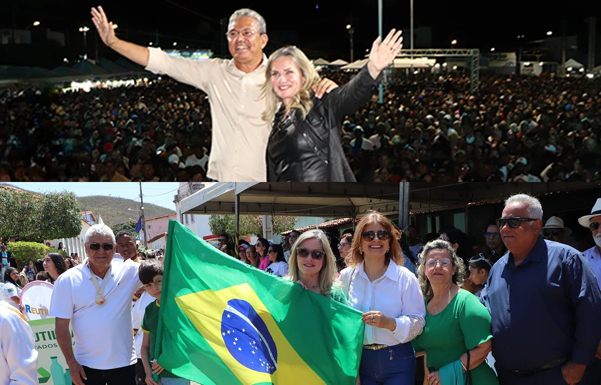 Ivana Bastos celebra o 7 de Setembro em Palmas de Monte Alto e Caetité