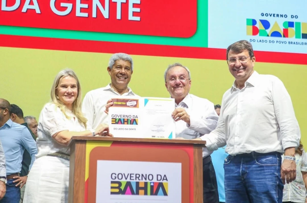União de Ivana Bastos e Reginaldo Prado garante novas obras de infraestrutura para Candiba